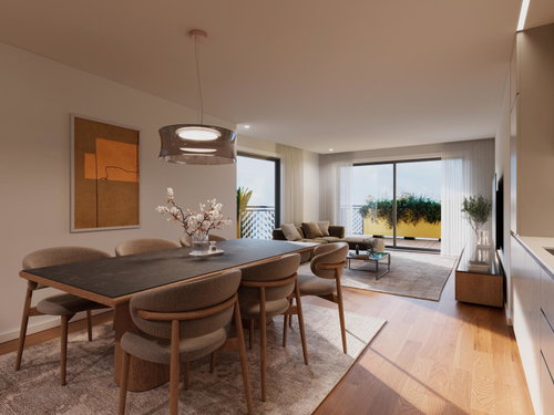 2 bedroom flat with 2 parking spaces in the centre of Porto 1602120680