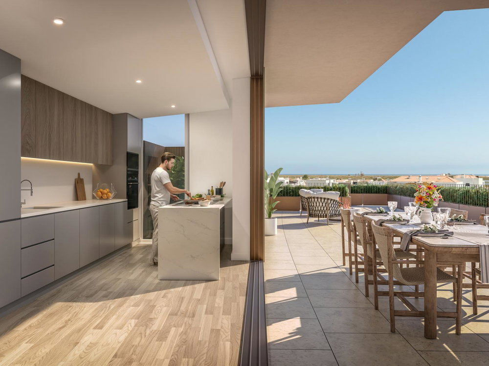 3 bedroom flat, in a new development in Tavira, Algarve 3015548630