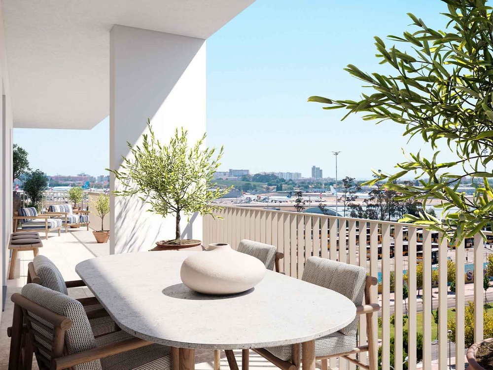 3 bedroom apartment with balcony and parking in new development, Lisbon 2738012724