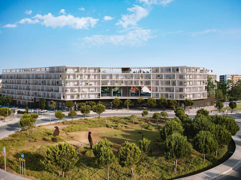 3 bedroom apartment with balcony and parking in new development, Lisbon 2738012724