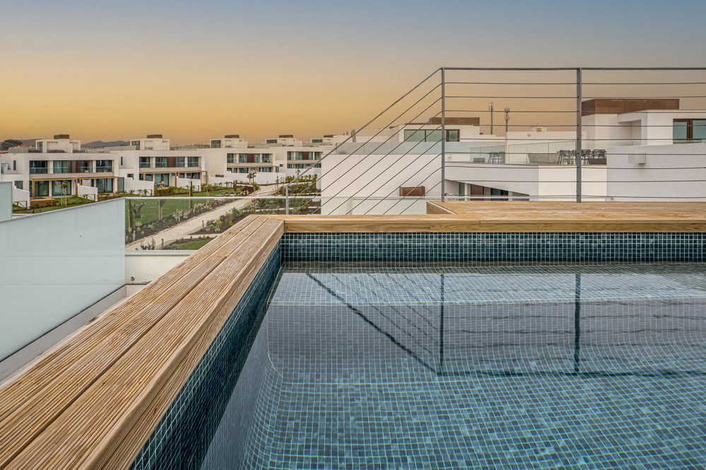 2+1 bedroom flat with terrace and rooftop pool, Porto Covo
