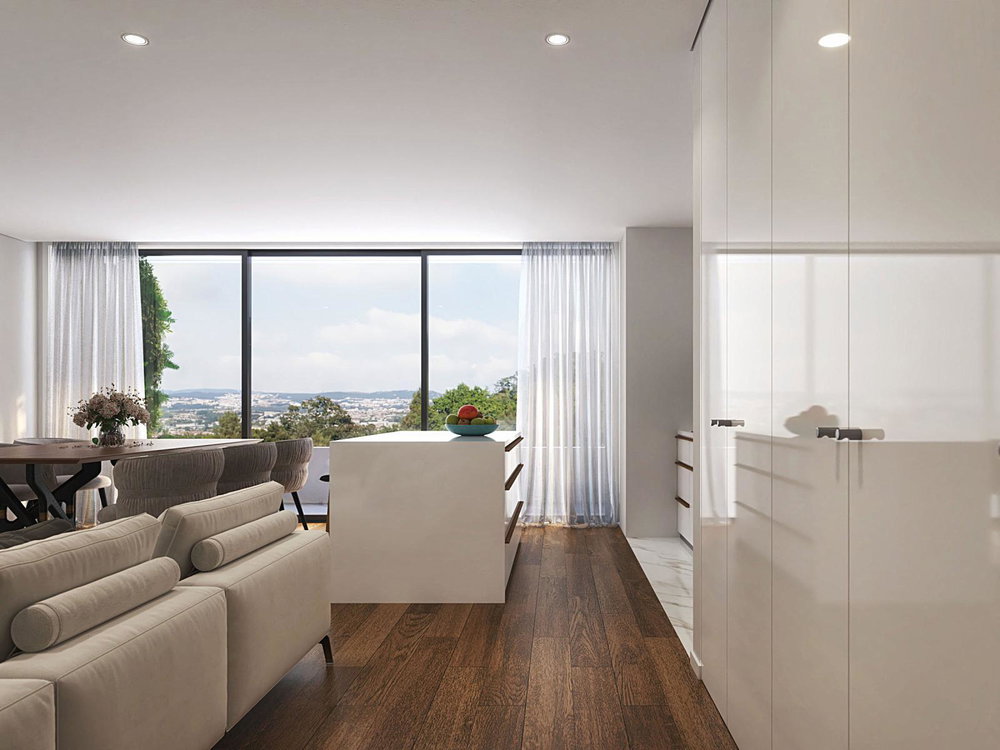 2 bedroom flat with balcony in Leça da Palmeira 3743947416
