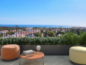 1 bedroom flat with balcony in new development in Carcavelos 3954010802