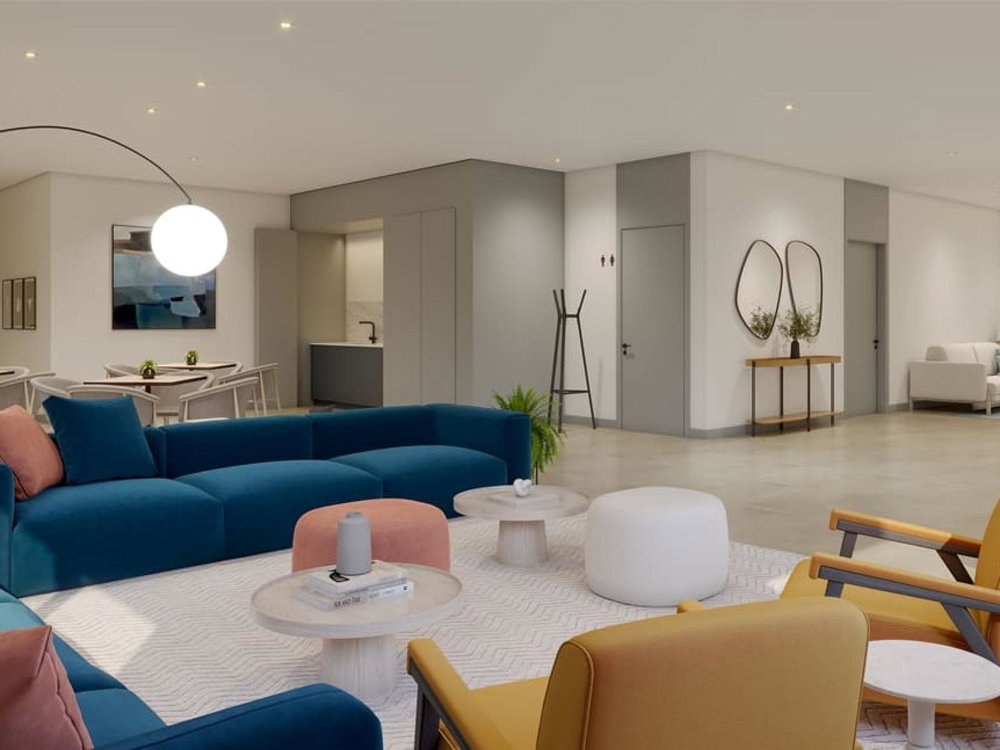 1 bedroom flat with balcony in new development in Carcavelos 3109847509