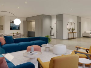 1 bedroom flat with balcony in new development in Carcavelos 2929473702