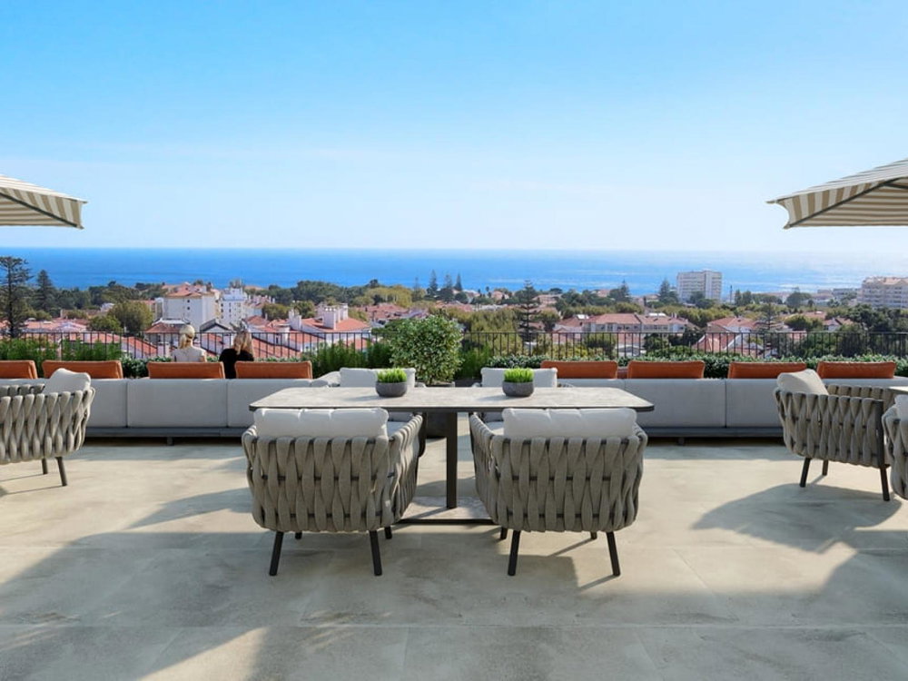 2 bedroom flat with balcony in a new development in Carcavelos 967399683
