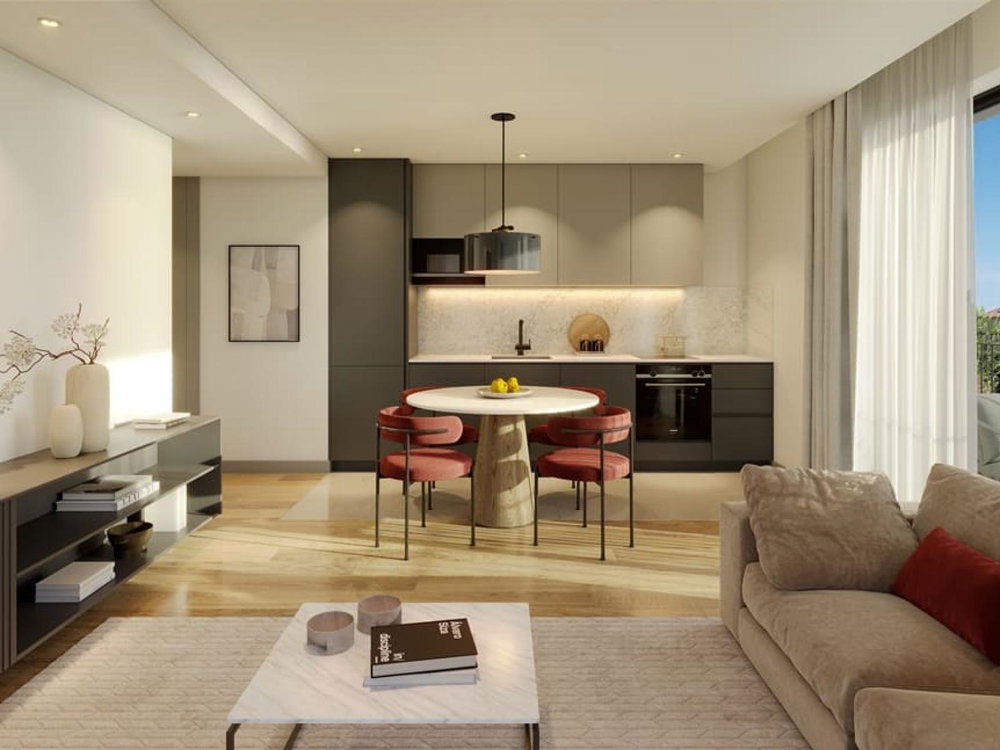 2 bedroom flat with balcony in a new development in Carcavelos 967399683
