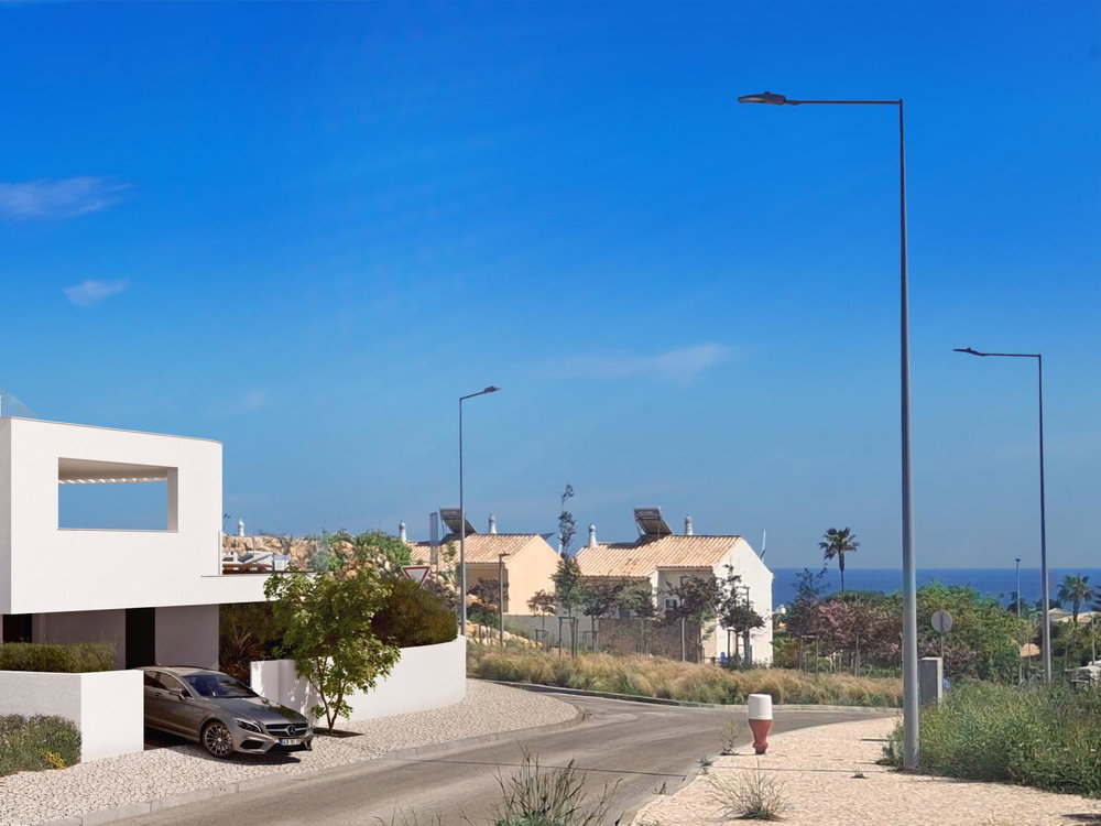 Moradia T3, com Vista Mar e Piscina Infinity, na Praia da Luz, Algarve