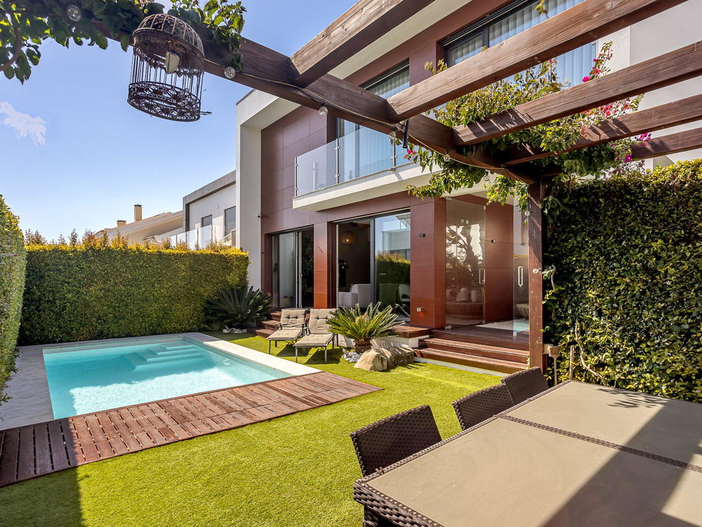 Contemporary villa with garden and pool in Carcavelos 2824684543