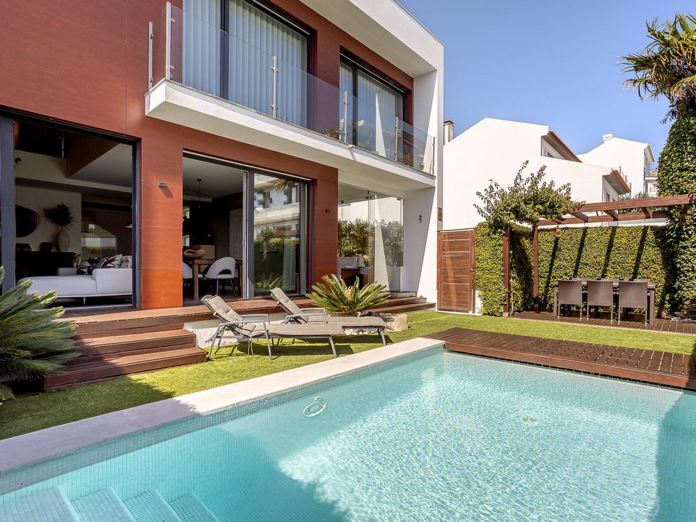 Contemporary villa with garden and pool in Carcavelos 2824684543