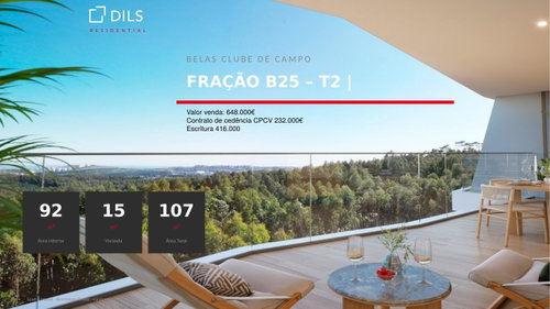 2 bedroom flat under construction in Native Soul, Belas Clube de Campo 1136946305