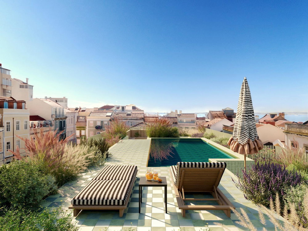 2+1 bedroom flat with balcony in Lisbon 3940256075