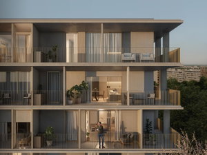 2 bedroom flat with garage and balcony in Paranhos, Porto