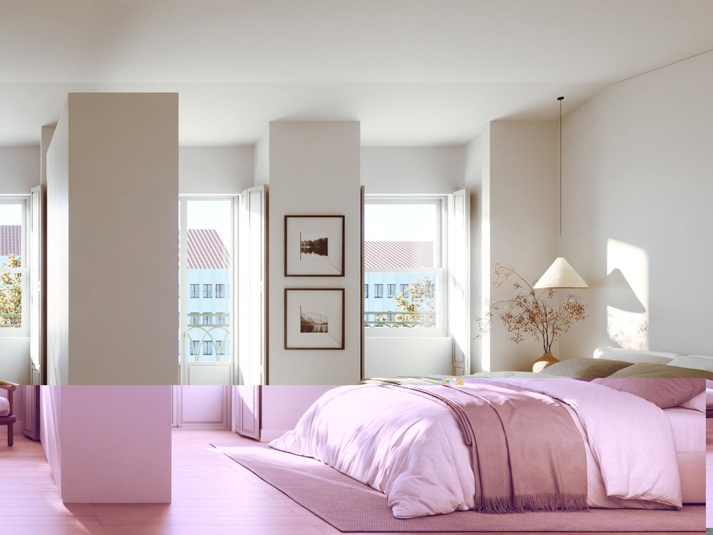 0+1 bedroom flat in a new development in downtown Porto