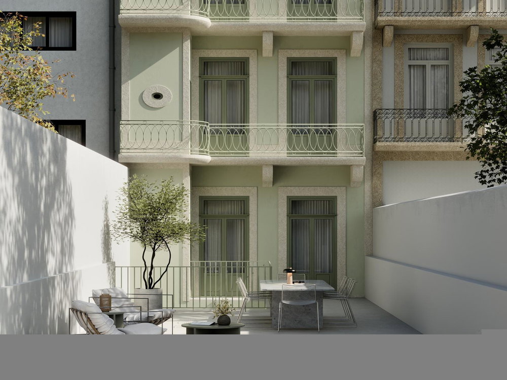 0 bedroom flat with balcony in a new development in downtown Porto 1837715387