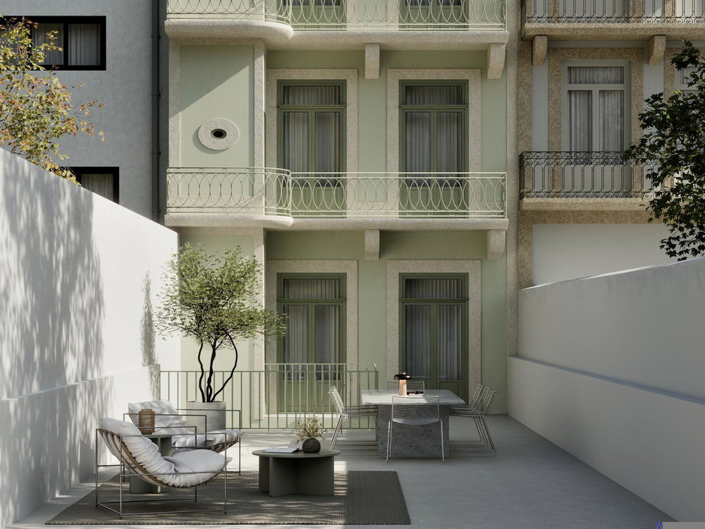 0 bedroom flat with balcony in a new development in downtown Porto 501463860