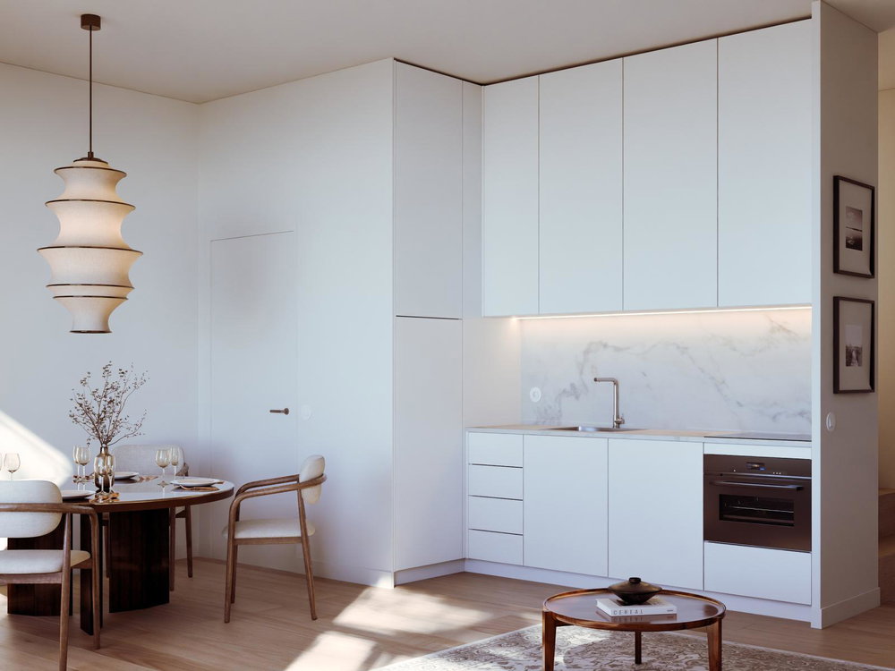 2 bedroom duplex flat with balcony in downtown Porto