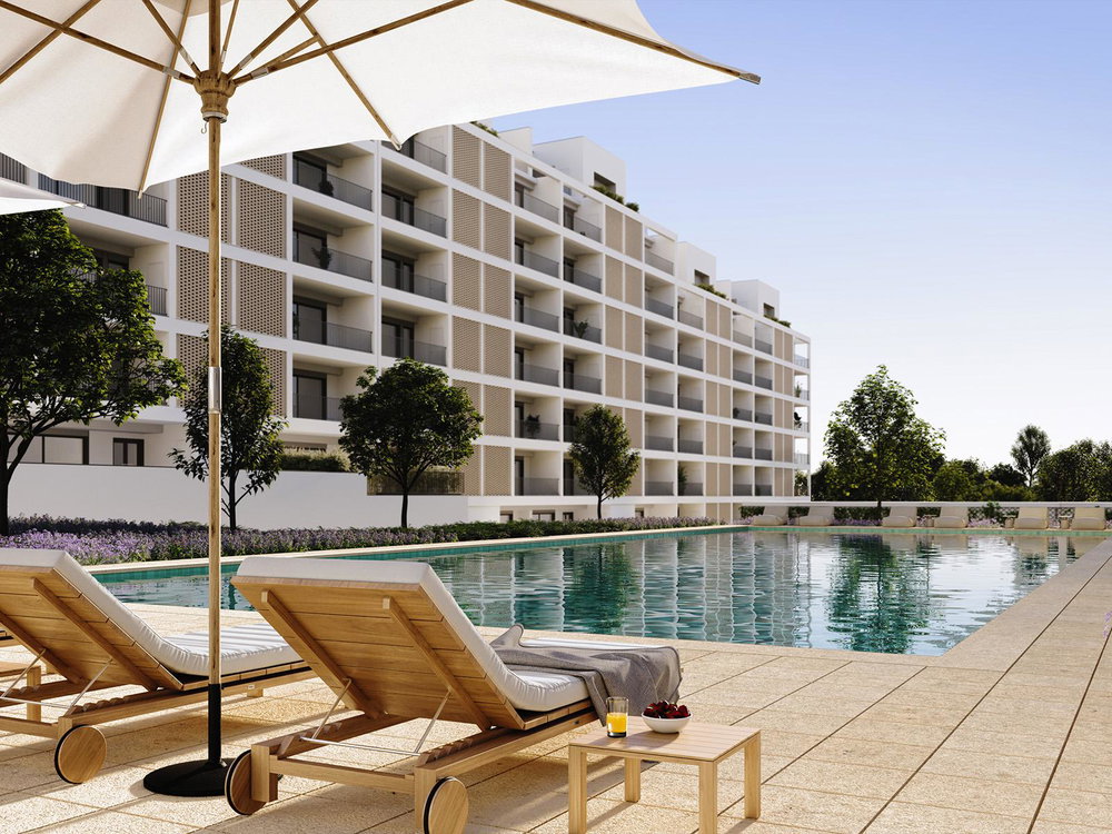 Brand new 1 bedroom flat in a condominium with swimming pool 3838135913