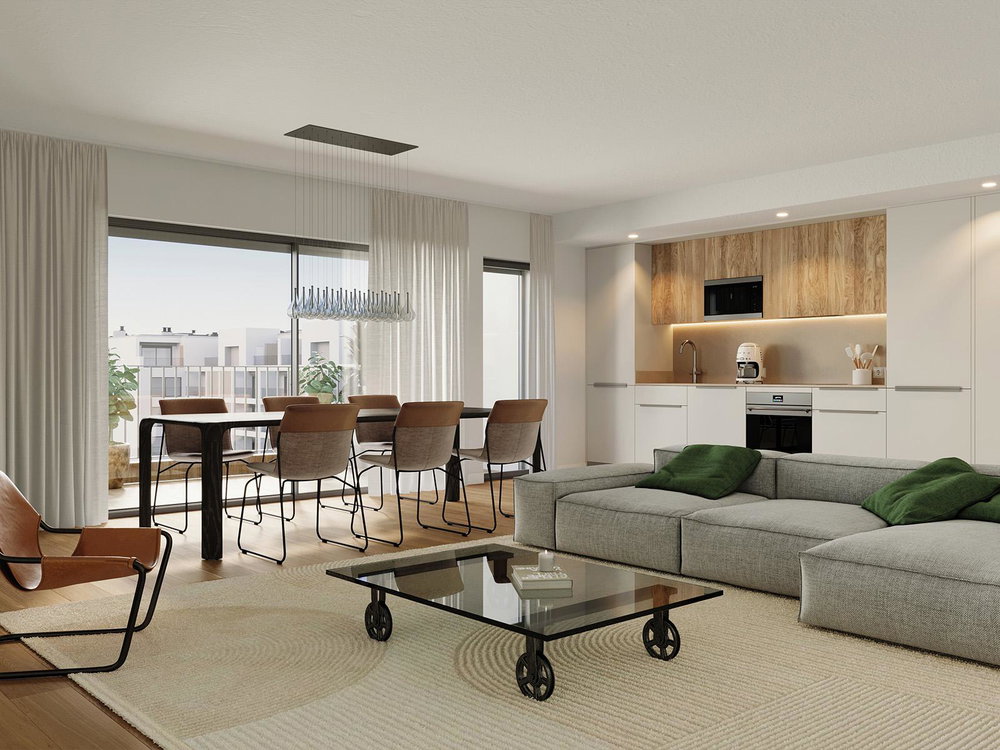 Brand new 1 bedroom flat in a condominium with swimming pool 3838135913
