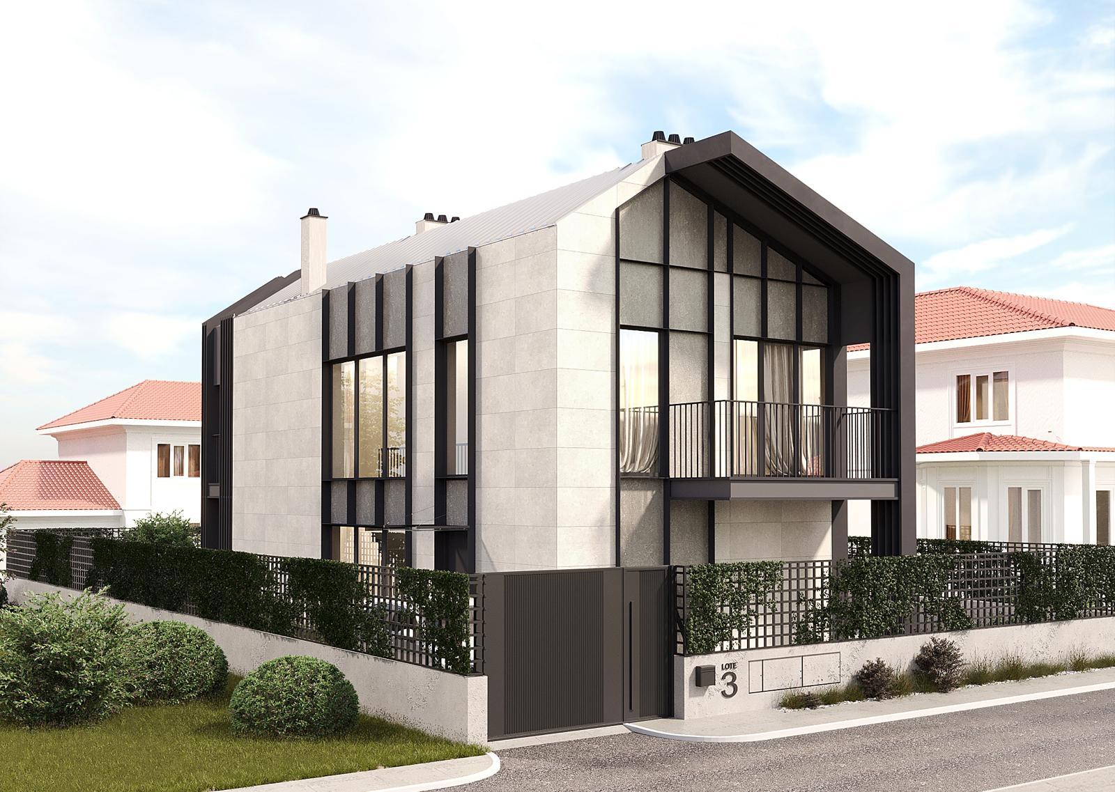Contemporary 3 bedroom villa with pool in Murches Cascais