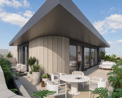 New 2 bedroom flat in Carvalhido, with balcony and private garage