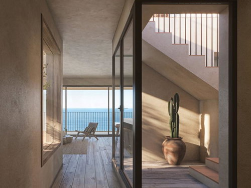 2 bedroom flat with garden in new development, Porto Covo