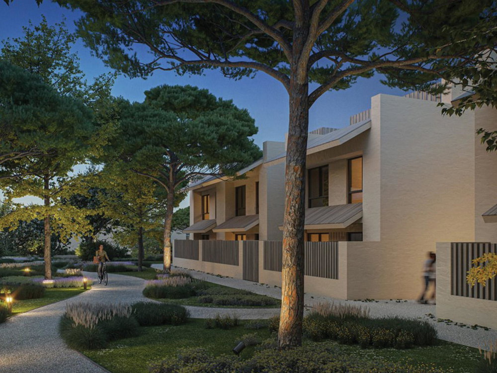 2 bedroom flat with garden in new development, Porto Covo