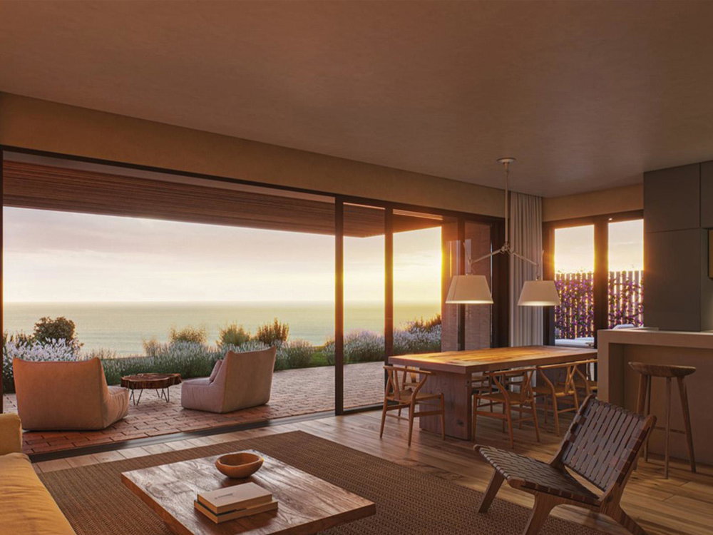2 bedroom flat with garden in new development, Porto Covo