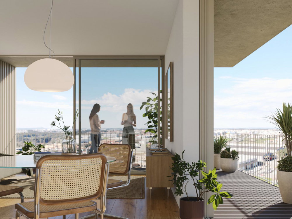 2 bedroom flat, with balcony, in a new development, in Matosinhos 3922548000