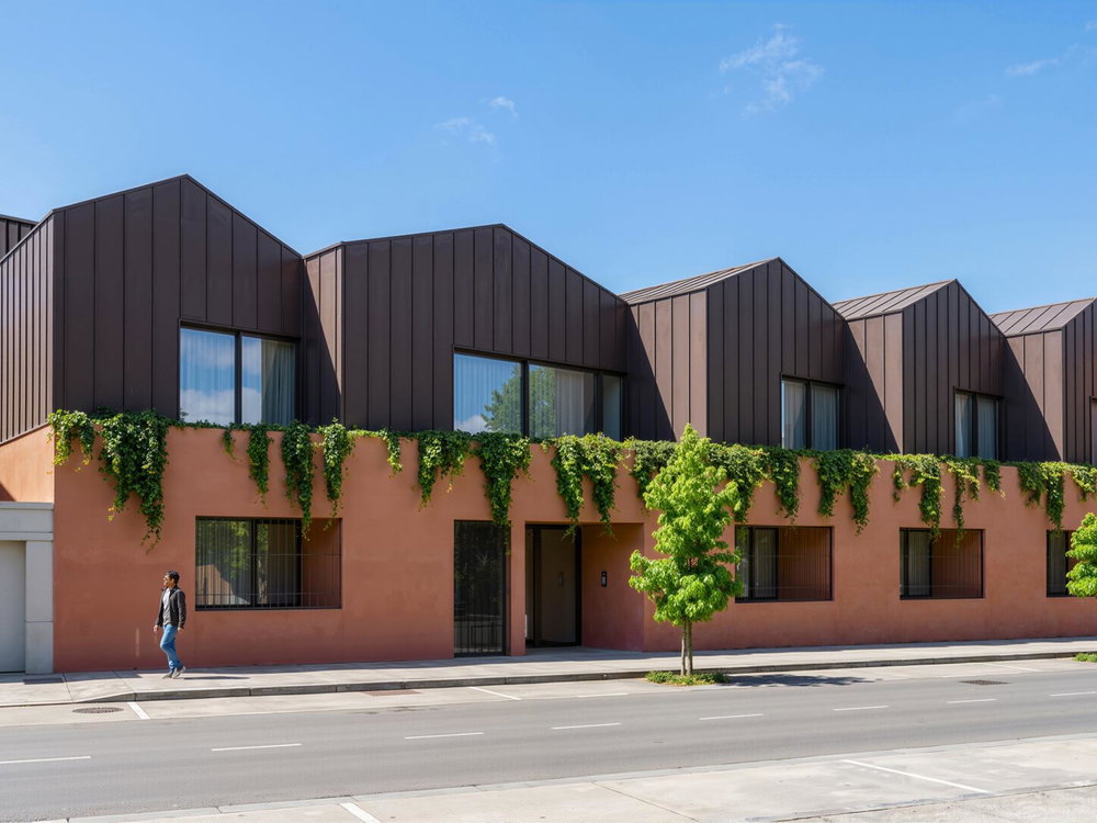 Studio flat with parking in new development