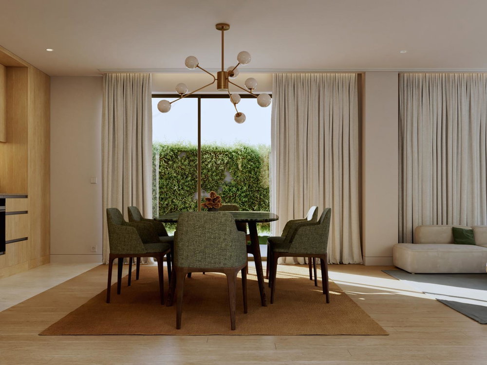 1 bedroom flat, with balcony and garage, in Foz, Porto