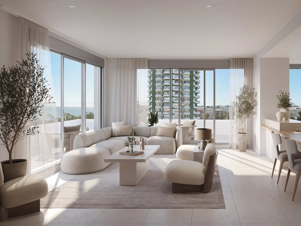 2 bedroom flat with parking in a new development in Praia da Rocha