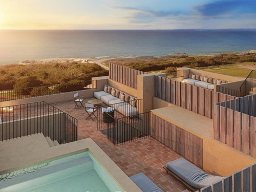 2 bedroom flat with garden in new development, Porto Covo