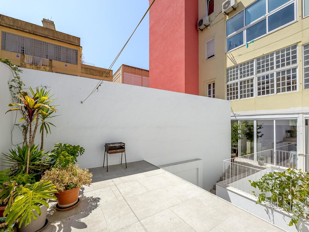 3+1 bedroom flat with garden in Campo Pequeno, Lisbon