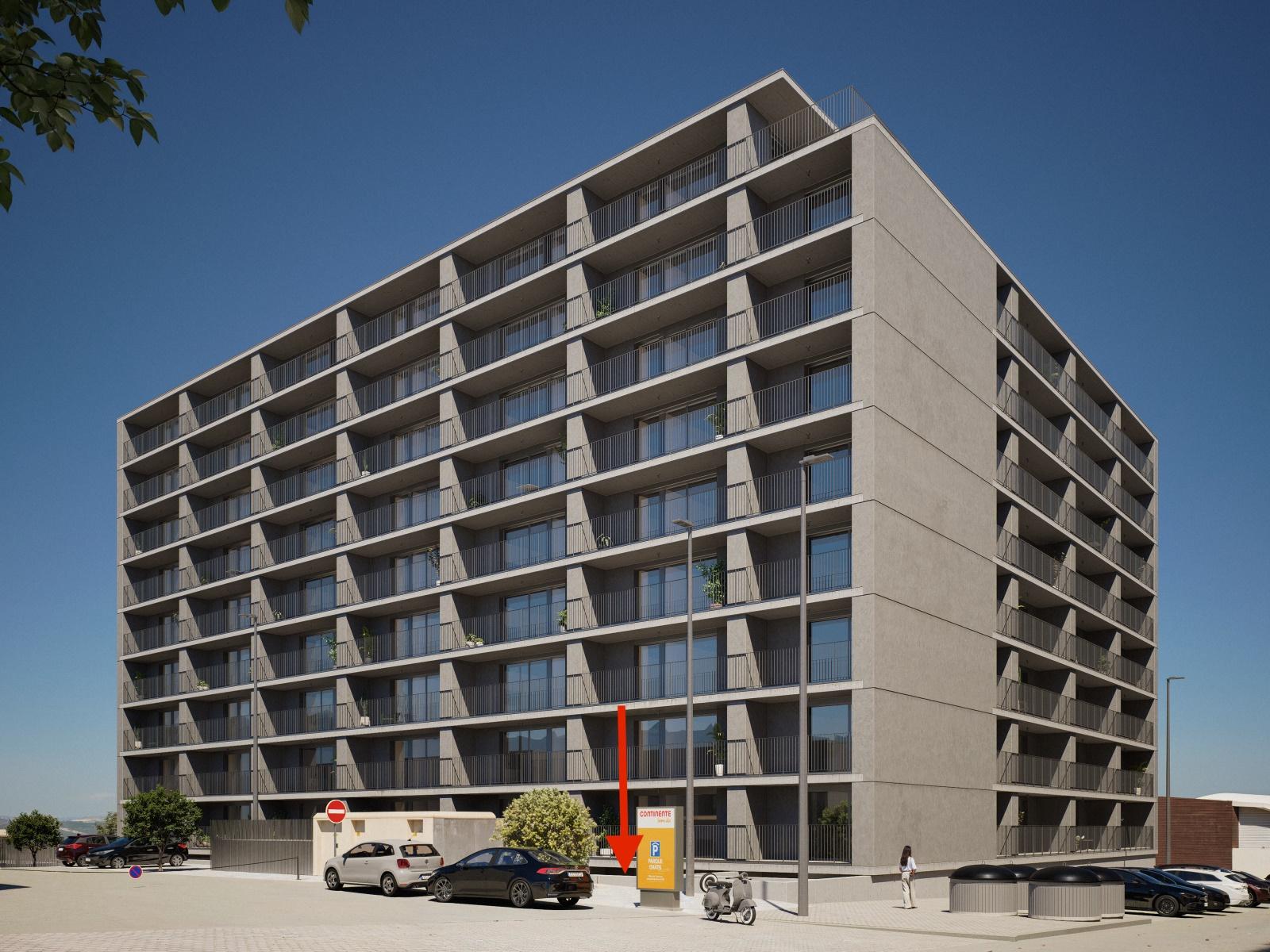 2 bedroom flat with balcony and parking in new development Gaia