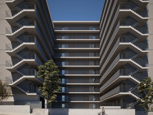 2 bedroom flat with balcony and parking in new development, Gaia 2334874166