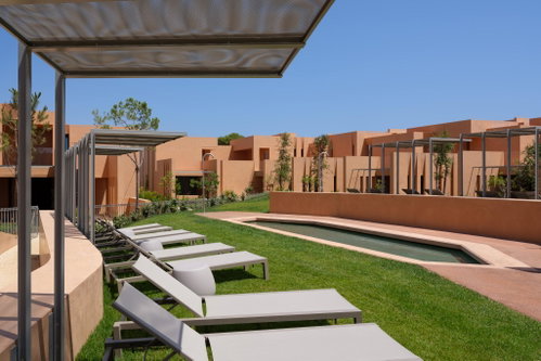 1 bedroom flat with terrace and parking in Palmares