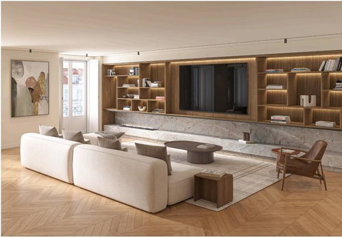 4 bedroom flat Chiado, with garage, in the finishing phase