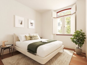 1 bedroom flat with parking in condominium with pool and garden