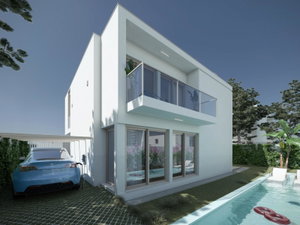 4 bedroom villa in Murches, Cascais with heated pool and solar energy