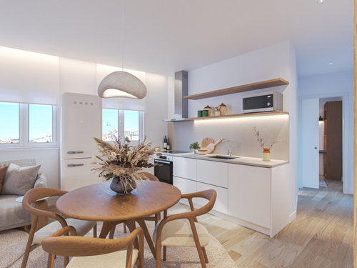 Refurbished 2 bedroom flat with views over the Douro, Sé, Porto