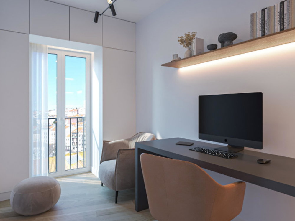 Refurbished 2 bedroom flat with views over the Douro, Sé, Porto