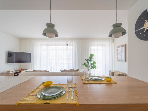 1 bedroom flat with outdoor area in the most recent development next to the Douro River