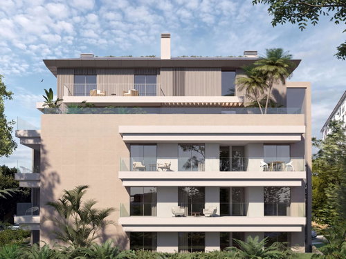 2 bedroom flat with private garden and terrace, in Cascais