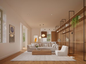 4 bedroom flat with garden in a new development in Porto