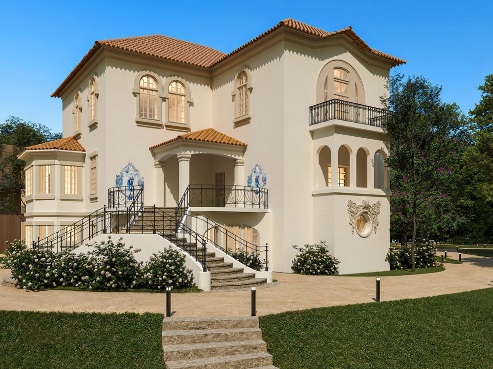 4 bedroom flat with garden in a new development in Porto