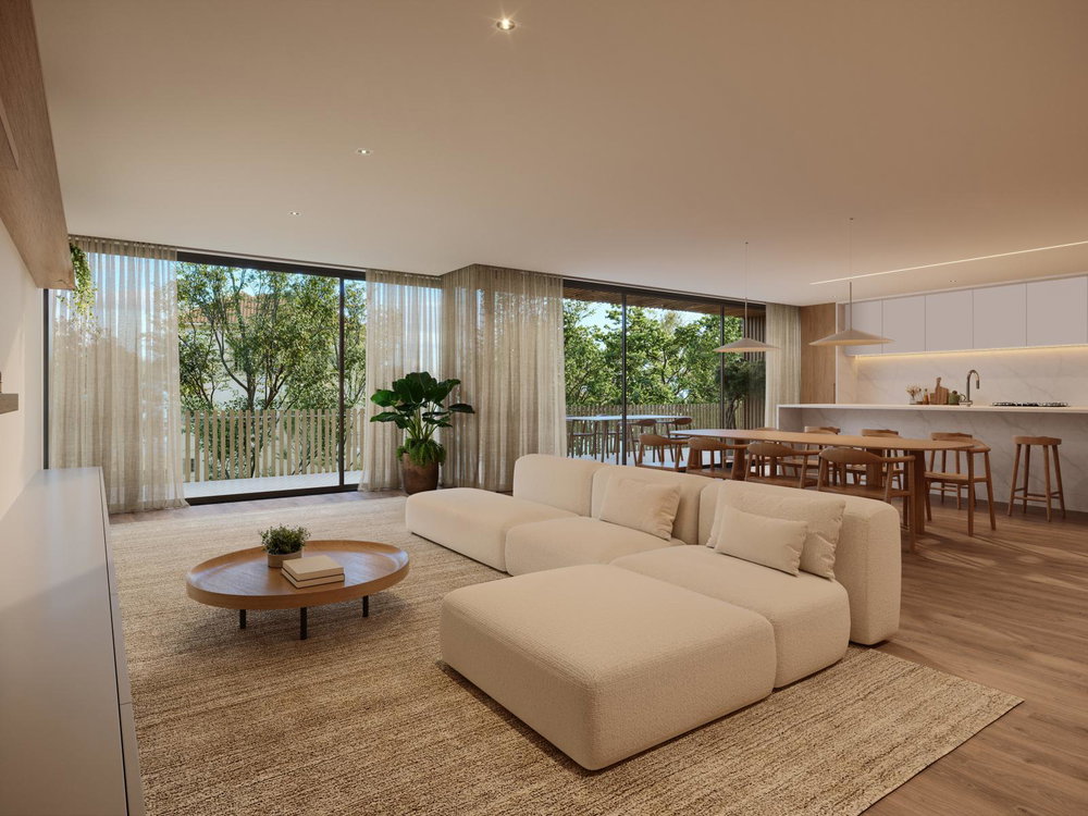 4 bedroom flat with garden in a new development in Porto