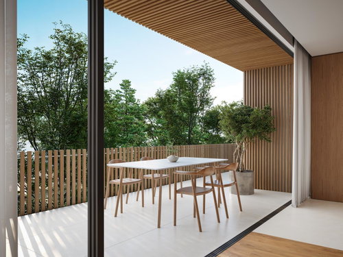 4 bedroom flat with terrace in a new development in Porto