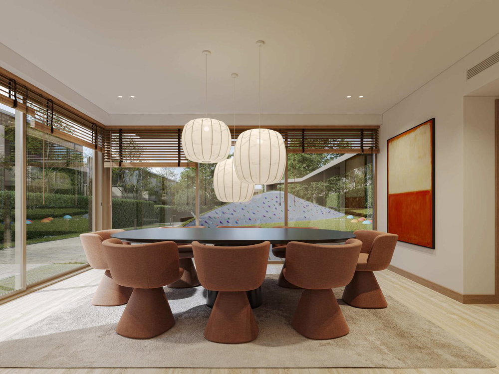 4 bedroom villa with garden and swimming pool in a new development in Cascais