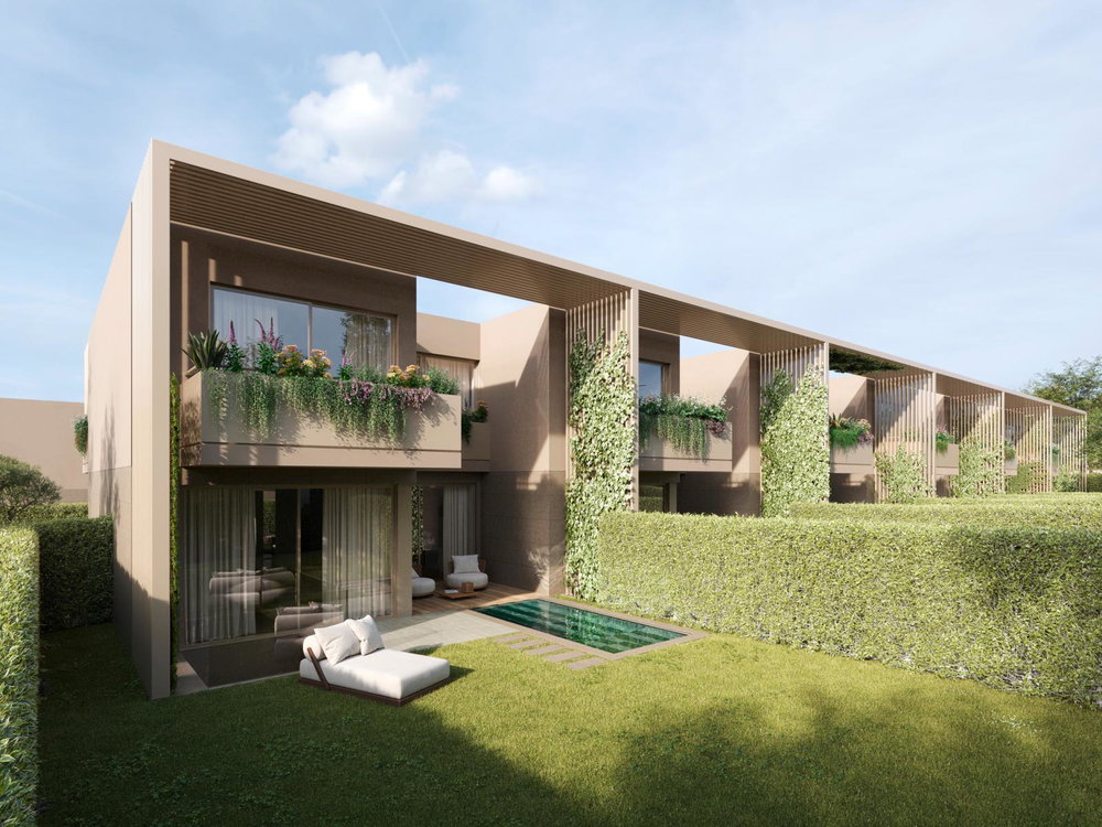 3 bedroom villa with garden and swimming pool in a new development in Cascais